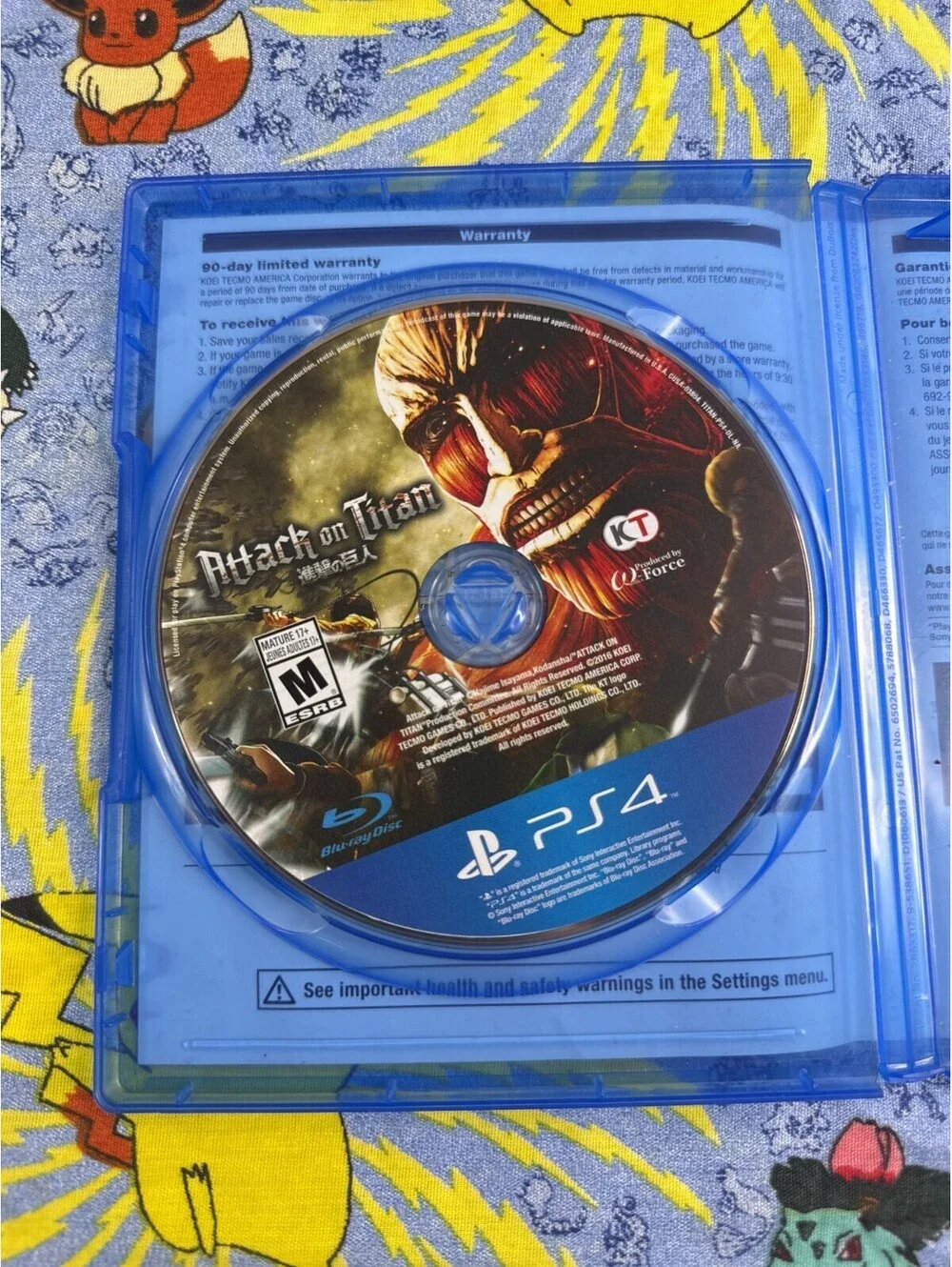 Attack on Titan (Playstation 4, 2016) Tested